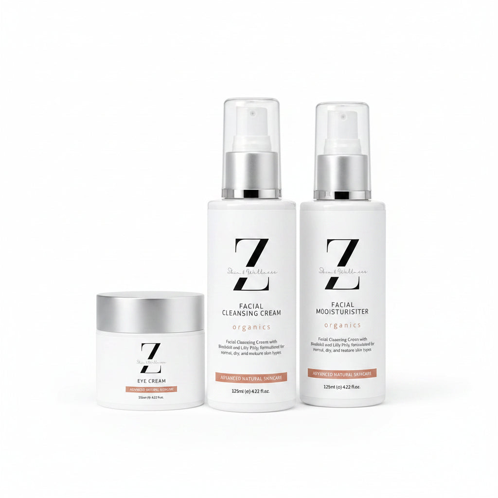 Zahlie skin daily routine |trio