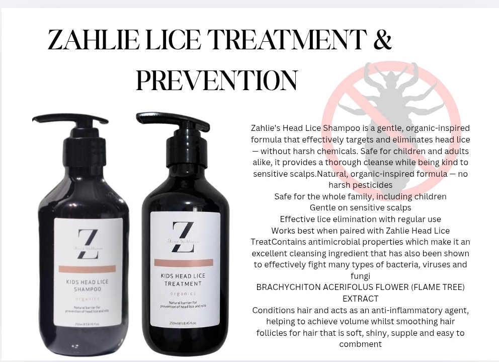 Zahlie Head Lice Treat & Prevent Duo | 2 x 250ml