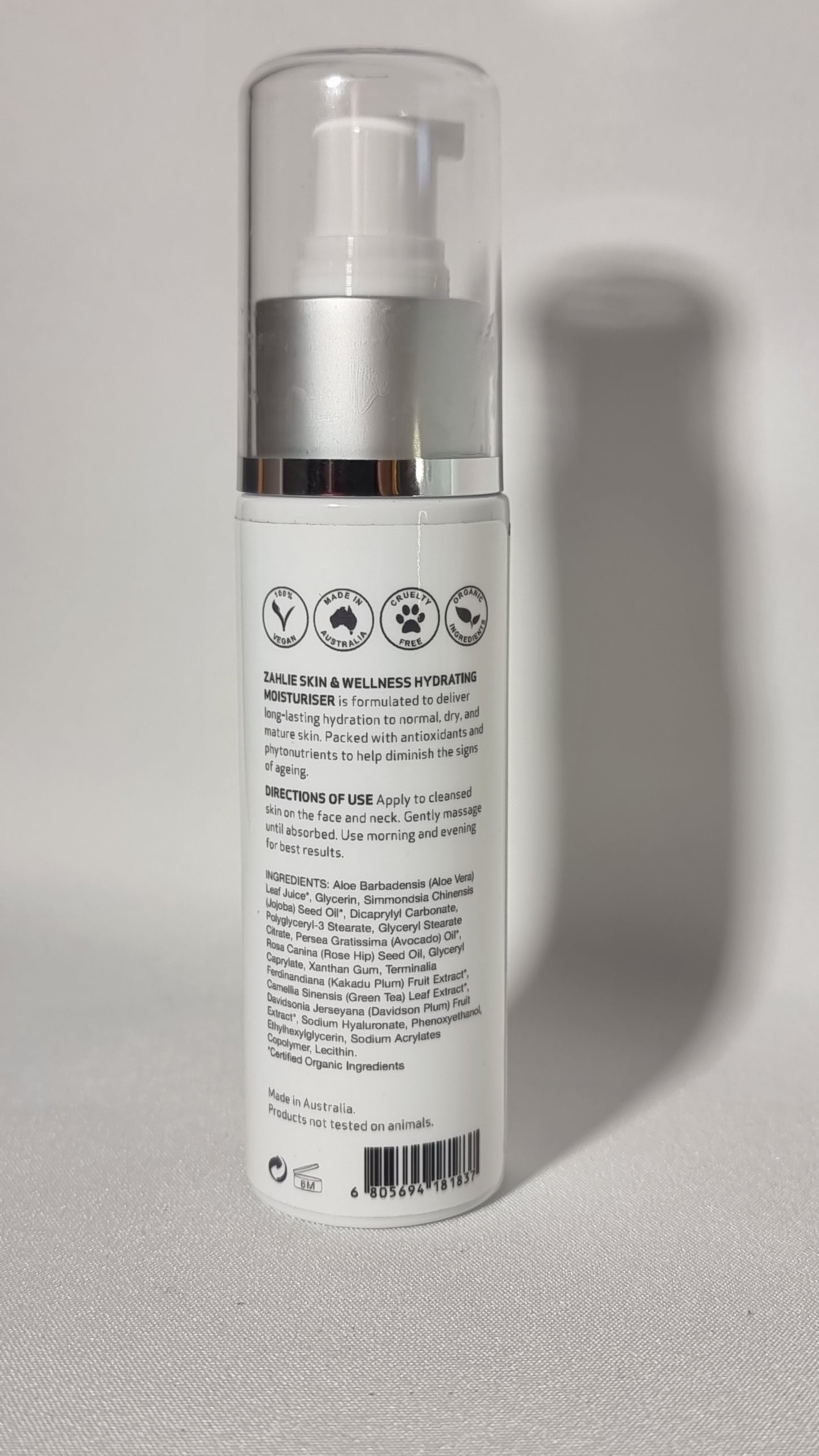 Zahlie Hydrating Face Moisturiser |60ml